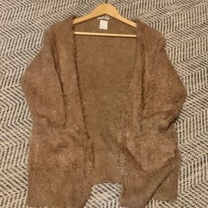 Zara girls Fuzzy Cardigan